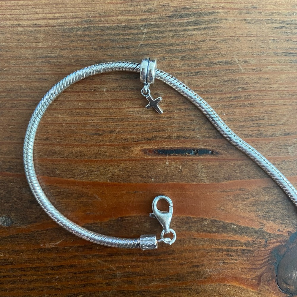 Chamilia Silver Hanging Cross Charm